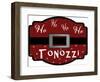 Personalized Christmas Sign V20 V2-LightBoxJournal-Framed Giclee Print