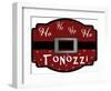 Personalized Christmas Sign V20 V2-LightBoxJournal-Framed Giclee Print