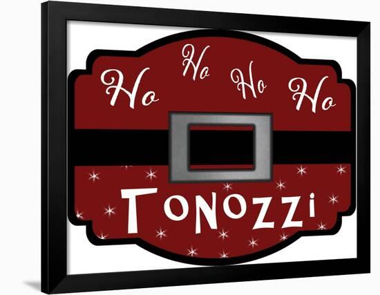 Personalized Christmas Sign V20 V2-LightBoxJournal-Framed Giclee Print