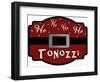 Personalized Christmas Sign V20 V3-LightBoxJournal-Framed Giclee Print