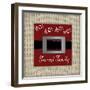 Personalized Christmas Sign V20 V6-LightBoxJournal-Framed Giclee Print