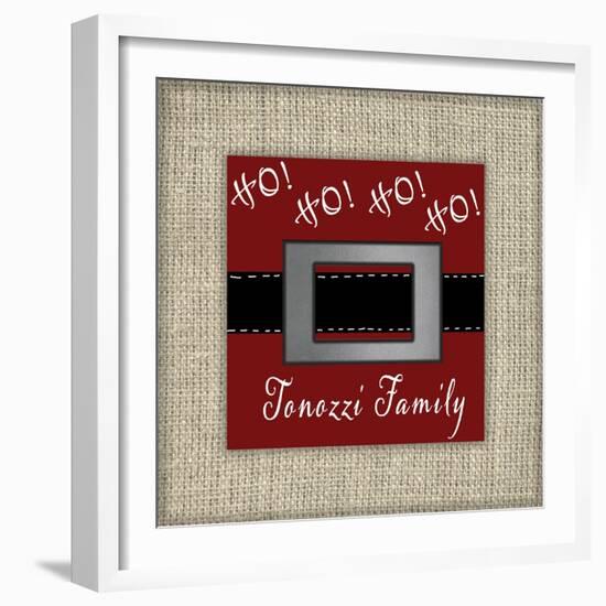 Personalized Christmas Sign V20 V6-LightBoxJournal-Framed Giclee Print