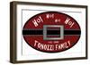 Personalized Christmas Sign V20 V7-LightBoxJournal-Framed Giclee Print