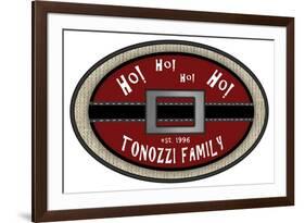 Personalized Christmas Sign V20 V9-LightBoxJournal-Framed Giclee Print