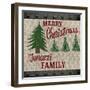 Personalized Christmas Sign V2-LightBoxJournal-Framed Giclee Print