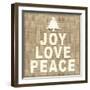 Personalized Christmas Sign V32 V9-LightBoxJournal-Framed Giclee Print