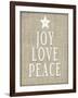 Personalized Christmas Sign V33 V1-LightBoxJournal-Framed Giclee Print