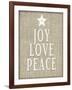 Personalized Christmas Sign V33 V1-LightBoxJournal-Framed Giclee Print