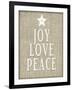 Personalized Christmas Sign V33 V1-LightBoxJournal-Framed Giclee Print