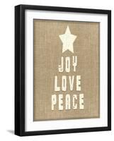 Personalized Christmas Sign V33 V2-LightBoxJournal-Framed Giclee Print