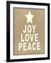 Personalized Christmas Sign V33 V3-LightBoxJournal-Framed Giclee Print