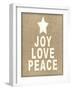 Personalized Christmas Sign V33 V3-LightBoxJournal-Framed Giclee Print