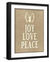 Personalized Christmas Sign V34-LightBoxJournal-Framed Giclee Print