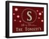 Personalized Christmas Sign V35 V2-LightBoxJournal-Framed Giclee Print