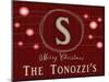 Personalized Christmas Sign V35 V2-LightBoxJournal-Mounted Giclee Print