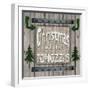 Personalized Christmas Sign V5-LightBoxJournal-Framed Giclee Print