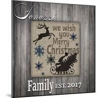 Personalized Christmas Sign V8-LightBoxJournal-Mounted Giclee Print