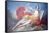 Personification of Literature-Jean-Honoré Fragonard-Framed Stretched Canvas