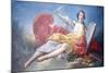 Personification of Literature-Jean-Honoré Fragonard-Mounted Giclee Print