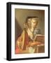 Personification of Music: a Young Woman Playing a Lute-Francesco Trevisani-Framed Giclee Print