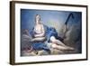 Personification of Music-Jean-Honoré Fragonard-Framed Giclee Print