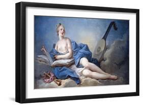 Personification of Music-Jean-Honoré Fragonard-Framed Giclee Print