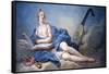 Personification of Music-Jean-Honoré Fragonard-Framed Stretched Canvas