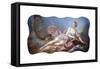 Personification of Painting-Jean-Honor? Fragonard-Framed Stretched Canvas