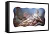 Personification of Painting-Jean-Honor? Fragonard-Framed Stretched Canvas