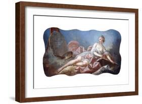 Personification of Painting-Jean-Honor? Fragonard-Framed Giclee Print