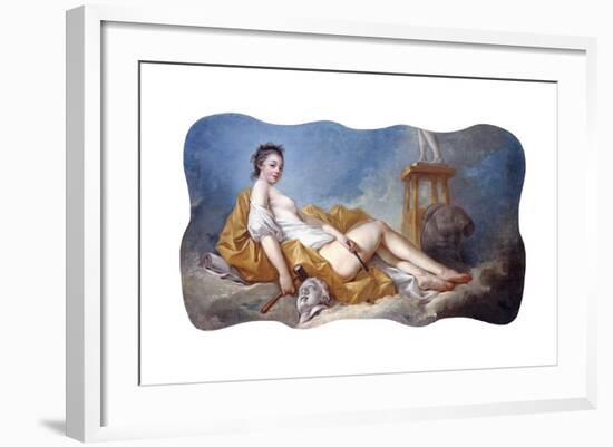 Personification of Sculpture-Jean-Honoré Fragonard-Framed Giclee Print