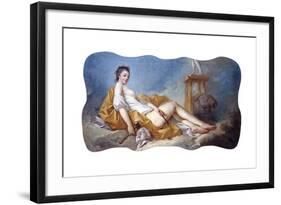 Personification of Sculpture-Jean-Honoré Fragonard-Framed Giclee Print