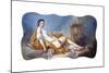 Personification of Sculpture-Jean-Honoré Fragonard-Mounted Giclee Print