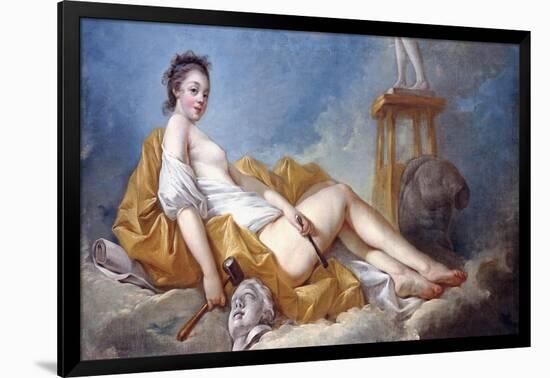 Personification of Sculpture-Jean-Honoré Fragonard-Framed Giclee Print