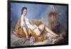 Personification of Sculpture-Jean-Honoré Fragonard-Framed Giclee Print