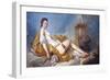 Personification of Sculpture-Jean-Honoré Fragonard-Framed Giclee Print