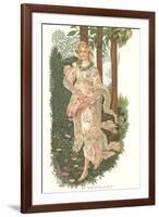 Personification of Spring-null-Framed Art Print