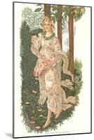 Personification of Spring-null-Mounted Art Print