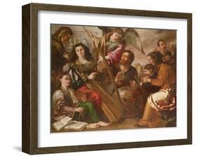 Personification of the Liberal Arts-Miguel March-Framed Giclee Print