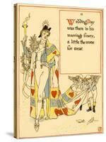 Personification Of The Wedding Day-Walter Crane-Stretched Canvas