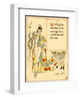 Personification Of The Wedding Day-Walter Crane-Framed Art Print