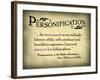 Personification-null-Framed Art Print