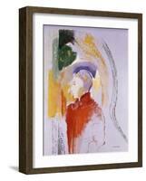 Personnage-Odilon Redon-Framed Giclee Print