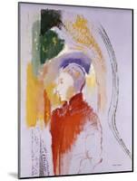 Personnage-Odilon Redon-Mounted Giclee Print