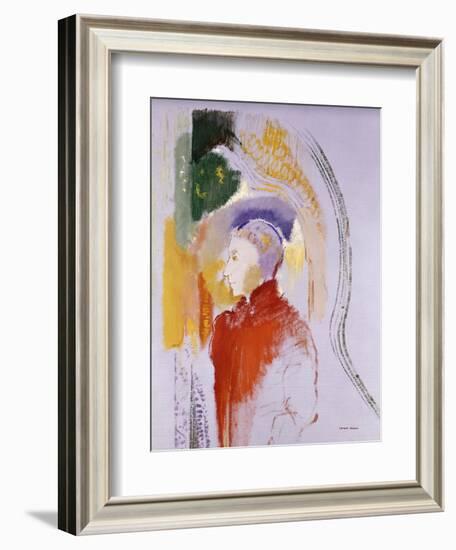 Personnage-Odilon Redon-Framed Giclee Print