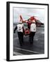 Personnel Carry An Injured Sailor To a Coast Guard MH-65 Dolphin Helicopter-Stocktrek Images-Framed Photographic Print