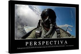 Perspectiva. Cita Inspiradora Y Póster Motivacional-null-Stretched Canvas