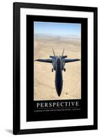 Perspective: Citation Et Affiche D'Inspiration Et Motivation-null-Framed Premium Photographic Print