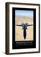 Perspective: Citation Et Affiche D'Inspiration Et Motivation-null-Framed Photographic Print