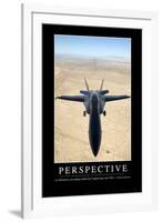 Perspective: Citation Et Affiche D'Inspiration Et Motivation-null-Framed Photographic Print